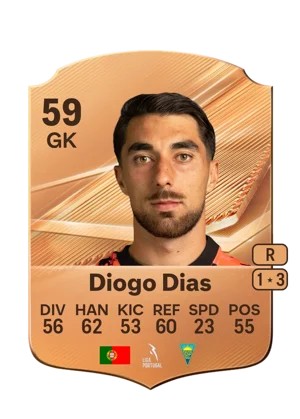 Diogo Dias - 59 - Rare EA FC 27 card