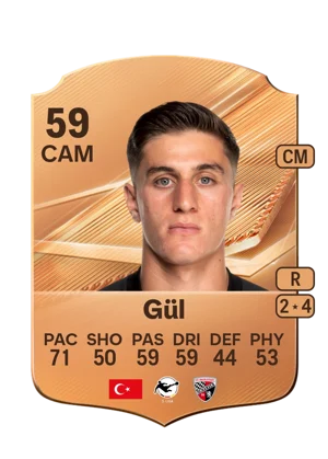 Gül - 59 - Rare EA FC 27 card