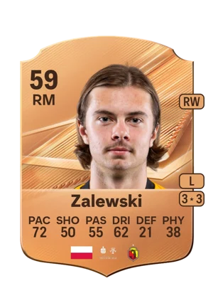 Zalewski - 59 - Rare EA FC 27 card