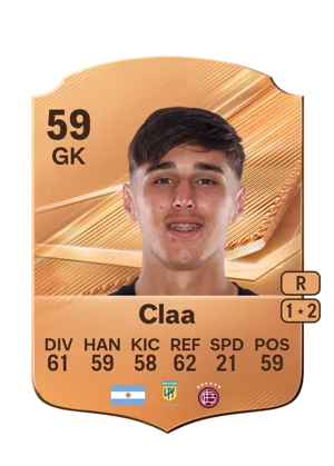 Claa - 59 - Rare EA FC 27 card