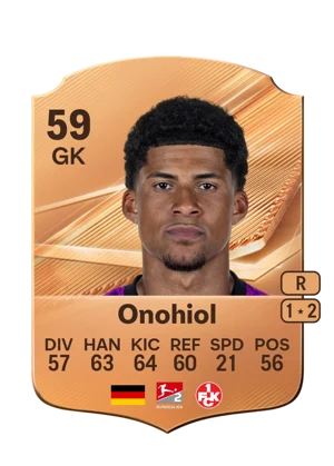 Onohiol - 59 - Rare EA FC 27 card