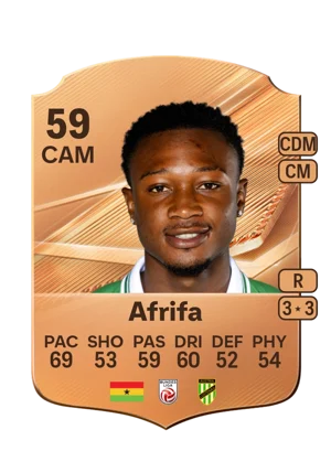 Afrifa - 59 - Rare EA FC 27 card