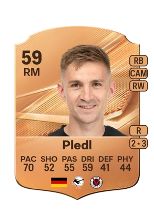 Pledl - 59 - Rare EA FC 27 card