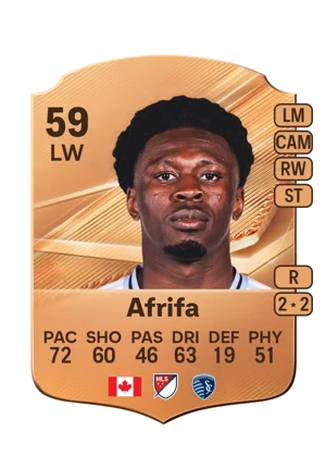 Afrifa - 59 - Rare EA FC 27 card