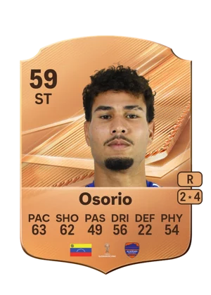 Osorio - 59 - Rare EA FC 27 card