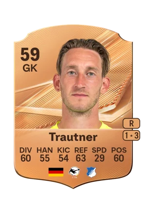 Trautner - 59 - Rare EA FC 27 card