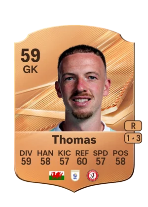Thomas - 59 - Rare EA FC 27 card