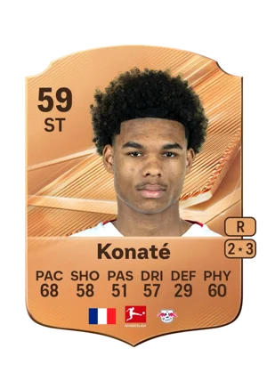 Konaté - 59 - Rare EA FC 27 card