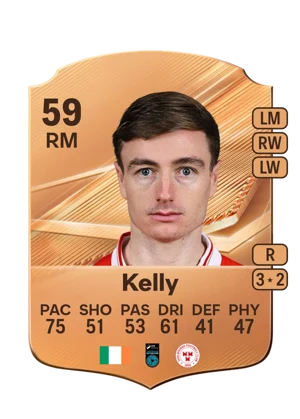Kelly - 59 - Rare EA FC 27 card