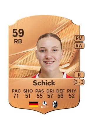 Schick - 59 - Rare EA FC 27 card