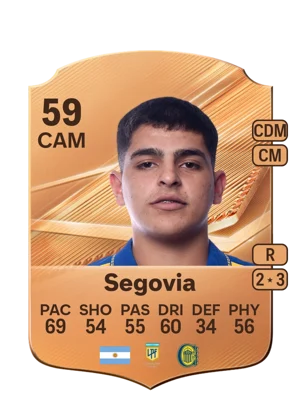 Segovia - 59 - Rare EA FC 27 card
