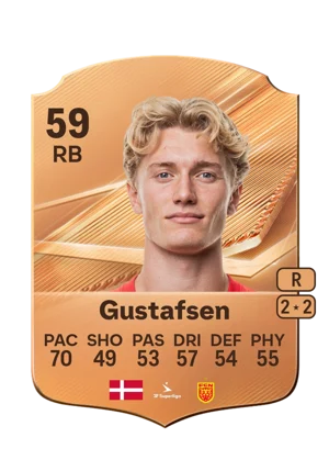 Gustafsen - 59 - Rare EA FC 27 card