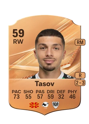 Tasov - 59 - Rare EA FC 27 card