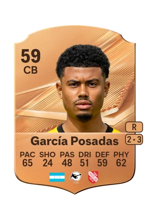 García Posadas - 59 - Rare EA FC 27 card