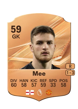 Mee - 59 - Rare EA FC 27 card