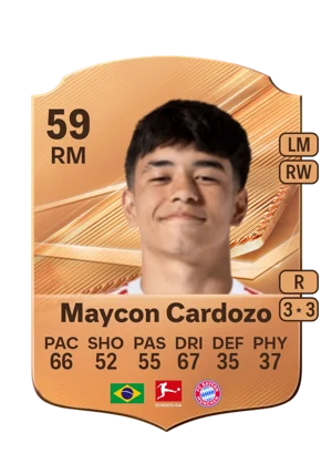Maycon Cardozo - 59 - Rare EA FC 27 card