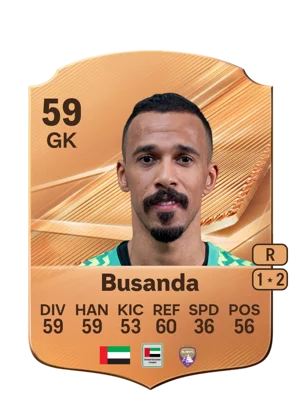 Busanda - 59 - Rare EA FC 27 card