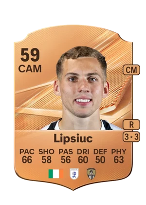 Lipsiuc - 59 - Rare EA FC 27 card
