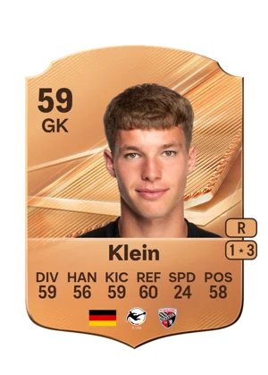 Klein - 59 - Rare EA FC 27 card