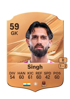 Singh - 59 - Rare EA FC 27 card