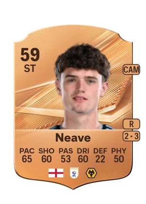 Neave - 59 - Rare EA FC 27 card