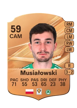 Musiałowski - 59 - Rare EA FC 27 card