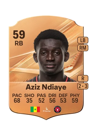Aziz Ndiaye - 59 - Rare EA FC 27 card