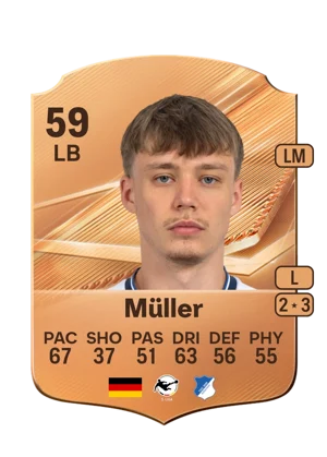 Müller - 59 - Rare EA FC 27 card