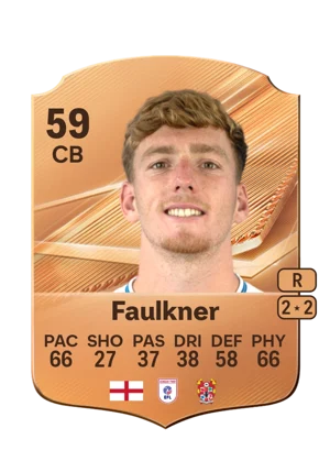 Faulkner - 59 - Rare EA FC 27 card