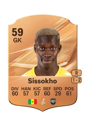 Sissokho - 59 - Rare EA FC 27 card