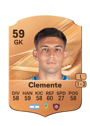 Clemente - 59 - Rare EA FC 27 card