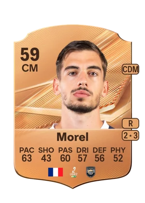 Morel - 59 - Rare EA FC 27 card