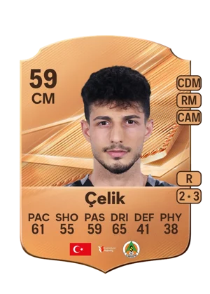 Çelik - 59 - Rare EA FC 27 card