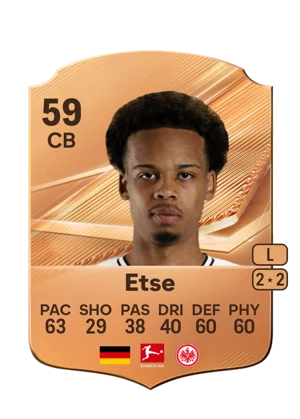 Etse - 59 - Rare EA FC 27 card