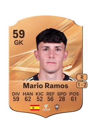 Mario Ramos - 59 - Rare EA FC 27 card