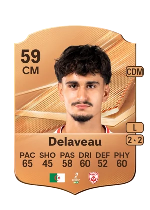 Delaveau - 59 - Rare EA FC 27 card