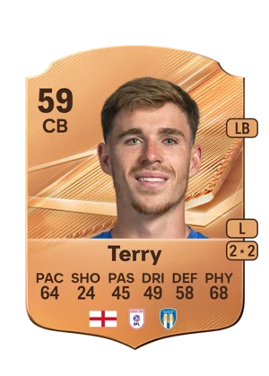Terry - 59 - Rare EA FC 27 card