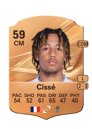 Cissé - 59 - Rare EA FC 27 card