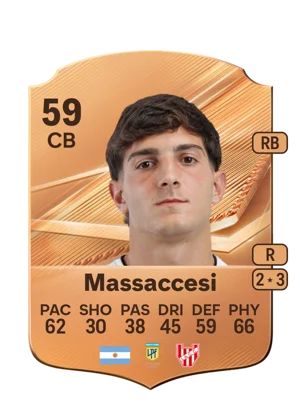 Massaccesi - 59 - Rare EA FC 27 card