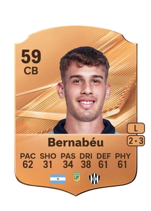 Bernabéu - 59 - Rare EA FC 27 card
