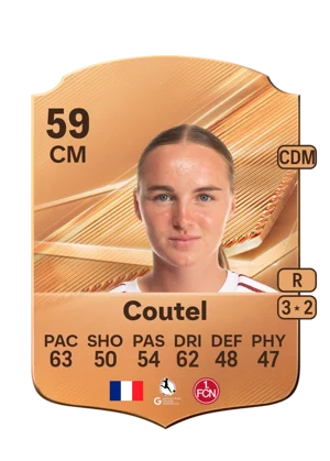 Coutel - 59 - Rare EA FC 27 card