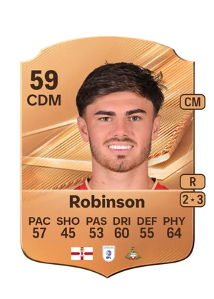 Robinson - 59 - Rare EA FC 27 card