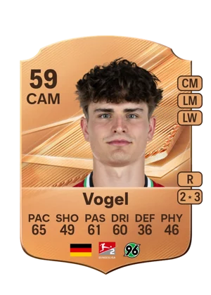 Vogel - 59 - Rare EA FC 27 card