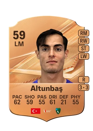 Altunbaş - 59 - Rare EA FC 27 card