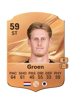 Groen - 59 - Rare EA FC 27 card
