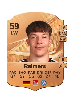 Reimers - 59 - Rare EA FC 27 card