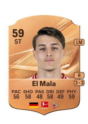 El Mala - 59 - Rare EA FC 27 card