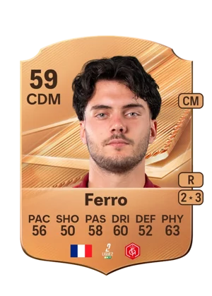 Ferro - 59 - Rare EA FC 27 card