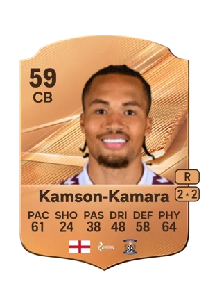 Kamson-Kamara - 59 - Rare EA FC 27 card