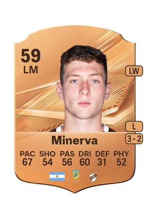Minerva - 59 - Rare EA FC 27 card